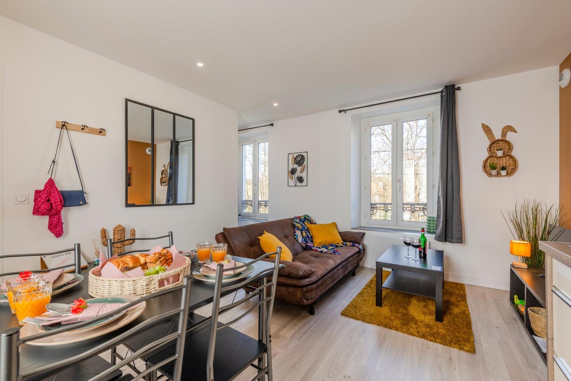 Jungle - Magnifique Appartement Avec Parking Prive - Paris-Disney & Cdg A 25 Minutes Pomponne Kültér fotó