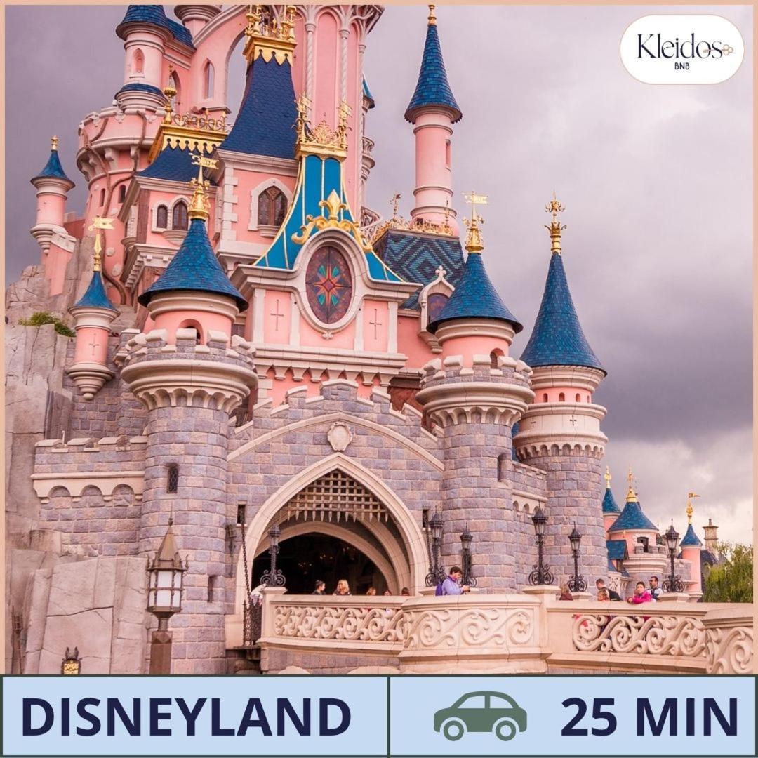 Jungle - Magnifique Appartement Avec Parking Prive - Paris-Disney & Cdg A 25 Minutes Pomponne Kültér fotó